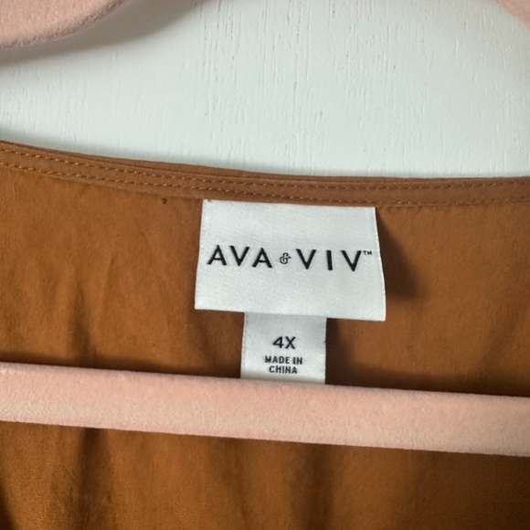 NWT Ava & Viv Dress with Pockets Size 4X - Picture 3 of 5